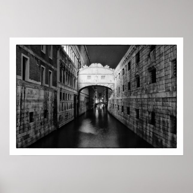 Póster Puente de los suspiros - Venecia/Italia (Frente)