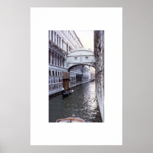 Póster Puente de los suspiros - Venecia Italia