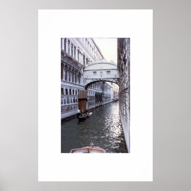 Póster Puente de los suspiros - Venecia Italia (Frente)
