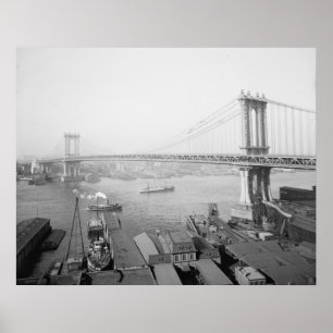 Póster Puente de Manhattan