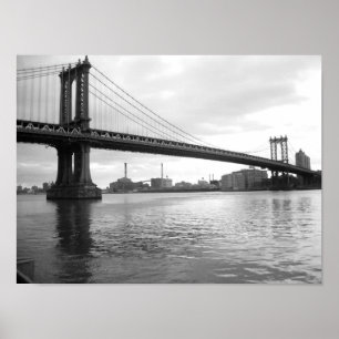 Póster Puente de Manhattan - poster 15 x 11 - ninguna