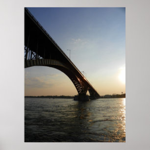 Póster Puente de paz