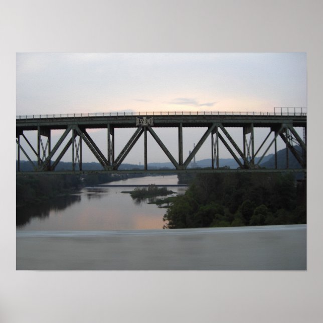 Póster Puente de Pittsburgh (Frente)