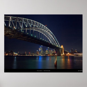 Póster Puente de puerto de Sydney