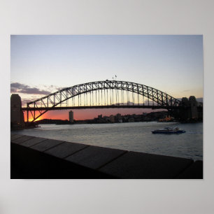 Póster Puente de puerto de Sydney