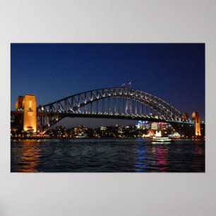 Póster Puente de puerto de Sydney