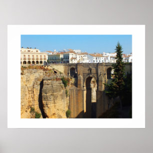 Póster Puente de Ronda en España