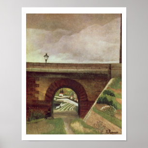 Póster Puente de Sevres (aceite en lona)