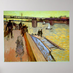 Póster Puente de Vincent van Gogh