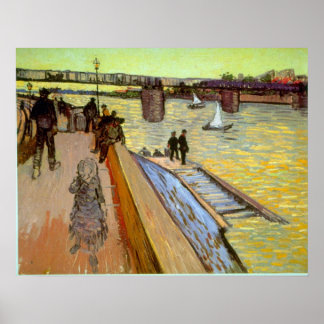 Póster Puente de Vincent van Gogh
