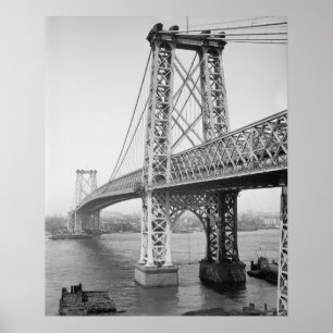 Póster Puente de Williamsburg