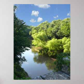 Póster Puente del Arco de Piedra Clements 1886