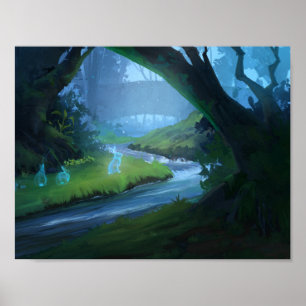 Póster Puente del arco iris