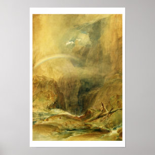 Póster Puente del diablo, paso de San Gotardo, c.1804 (co