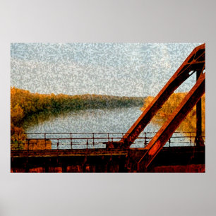 Póster Puente del ferrocarril