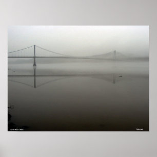 Póster Puente del Mediados de-Hudson