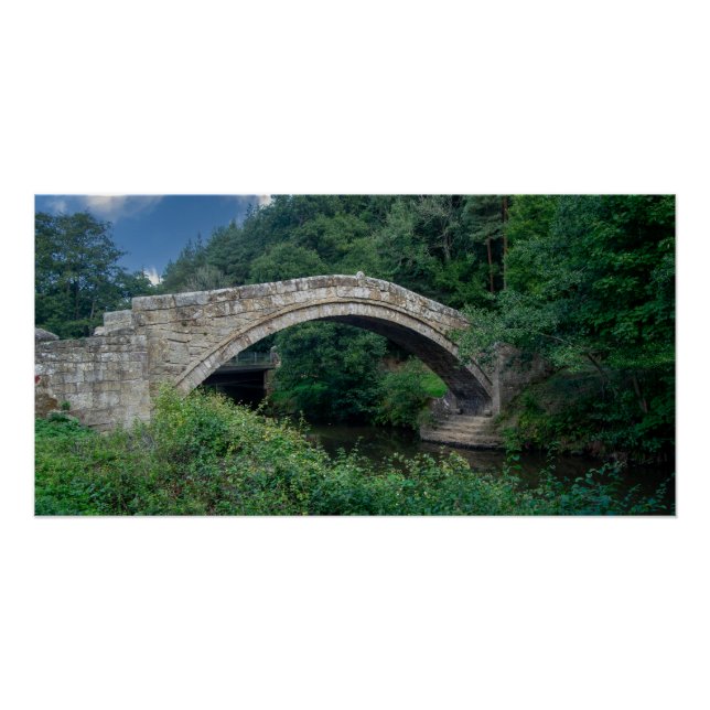 Póster Puente del Mendigo, Glaisdale (Anverso)