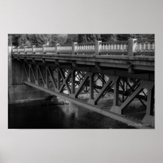 Póster Puente del Río Ocqueoc