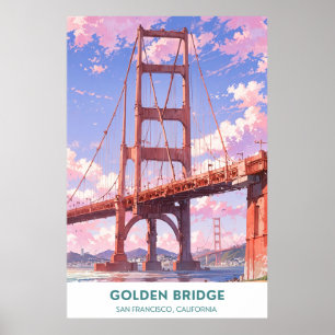 Póster Puente dorado - San Francisco, California