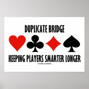Póster Puente duplicado que mantiene a los jugadores más 