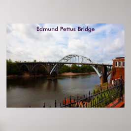 Póster Puente Edmund Pettus en Selma, Alabama