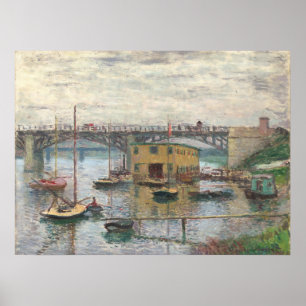 Póster Puente en Argentina - Bella Artes Claude Monet