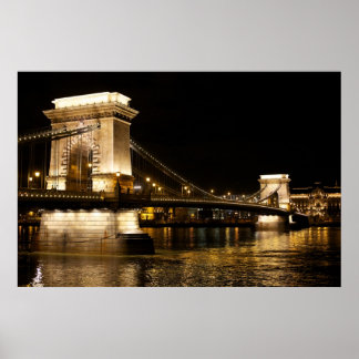 Póster Puente en Budapest