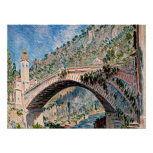 Póster Puente en Dolceacqua