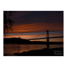 Puente en el Poster Sunset 2