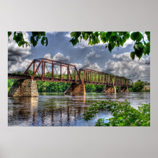 Póster Puente ferroviario (Frente)