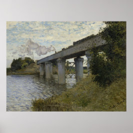 Póster Puente ferroviario de Argenteuil (ferrocarril) (po