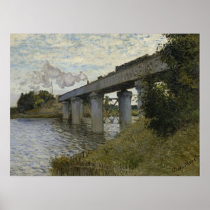 Póster Puente ferroviario de Argenteuil (ferrocarril) (po