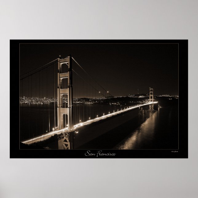 Póster Puente Golden Gate (Frente)