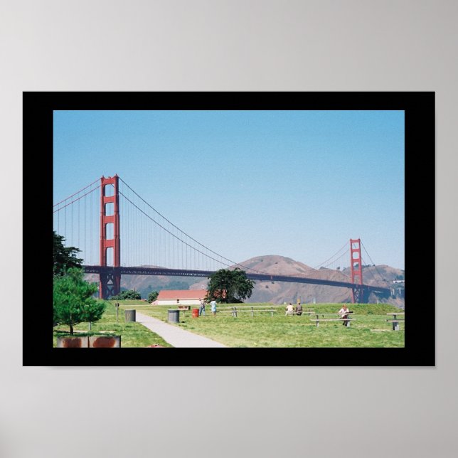 Póster Puente Golden Gate (Frente)