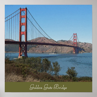 Póster Puente Golden Gate