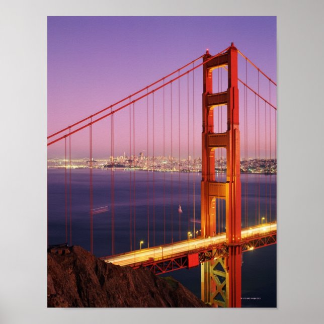Póster Puente Golden Gate 2 (Frente)