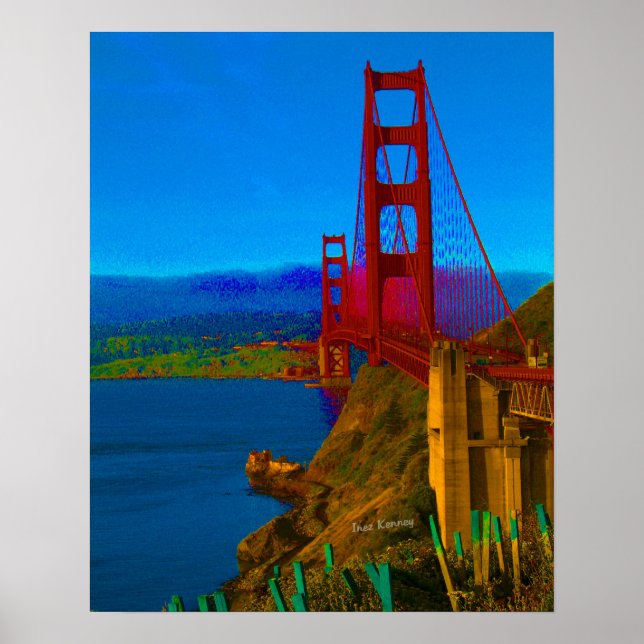 Póster Puente Golden Gate #6 (Frente)