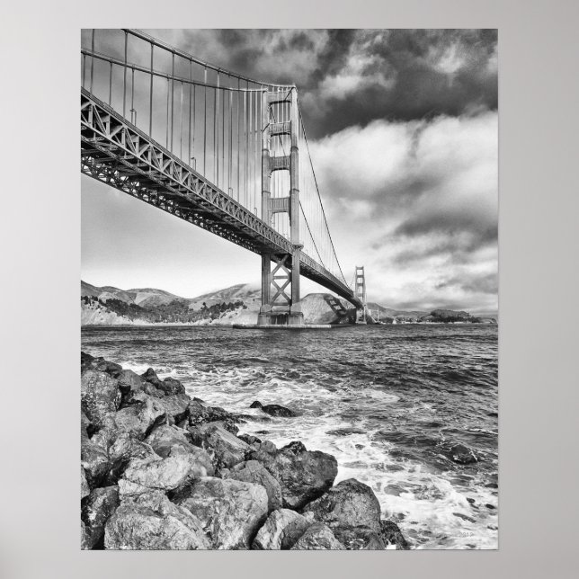 Póster Puente Golden Gate, California (Frente)