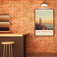 Puente Golden Gate Retro de San Francisco