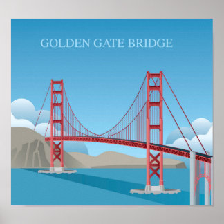 Póster Puente Golden Gate | San Francisco
