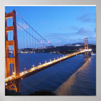 Póster Puente Golden Gate San Francisco