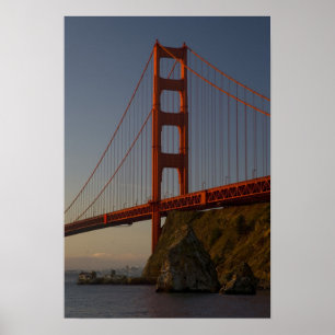 Póster Puente Golden Gate y San Francisco