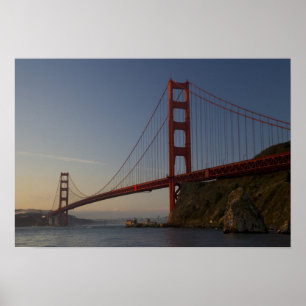 Póster Puente Golden Gate y San Francisco 3