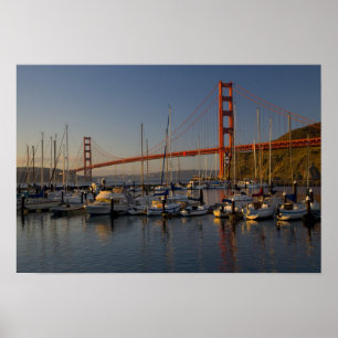 Póster Puente Golden Gate y San Francisco 4