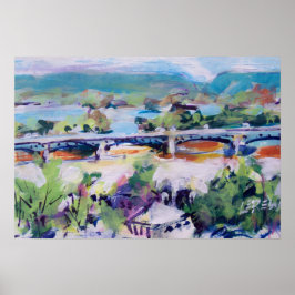 Póster Puente Harvey Taylor / Artista Larry Lerew