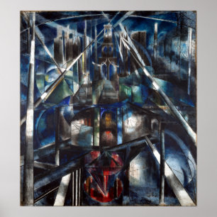Póster Puente Joseph Stella Brooklyn