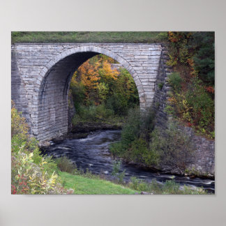 Póster Puente Keystone, Ramsay, Península Superior
