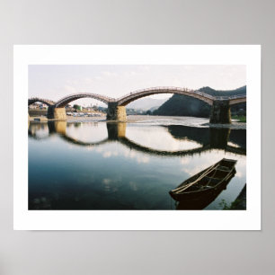 Póster Puente Kintai: Iwakuni, Poster de Japón