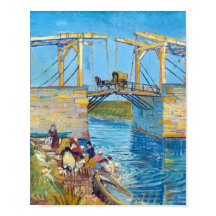 Puente Langlois en Arles (1888) Bella Artes Van Go
