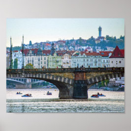 Póster Puente Legiones, Praga, República Checa